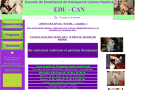 Desktop Screenshot of cursoseducan.com.ar